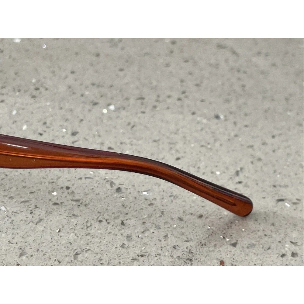 Modern Optical PLASMA BROWN 51-16-140 Plastic Full Rim Eyeglasses Frames ONLY